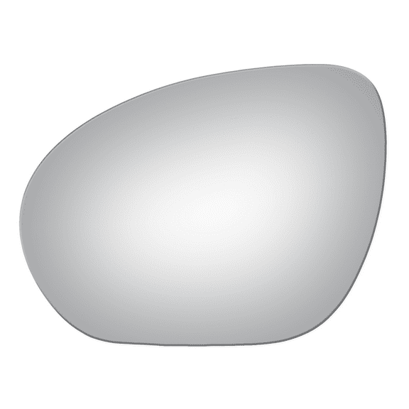 Flat Driver Side Replacement Mirror Glass for 2011-2014 Nissan Juke W/O Baking Plate