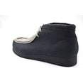 thumbnail image 3 of NEKTA/ke'nekt/Kingston Textile Chukka Boots for Men - Men's High-Top Casual Boots Black/Grey 13, 3 of 4