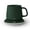 Green, variant on Sealy Coffee Mug Warmer with White Mug, USB Powered Set with Temperature Control & Auto Shutoff