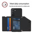 thumbnail image 5 of For Samsung Galaxy S21+ 5G Skin Feel PU + TPU + PC Back Cover Shockproof Case with Card Slots & &, 5 of 8