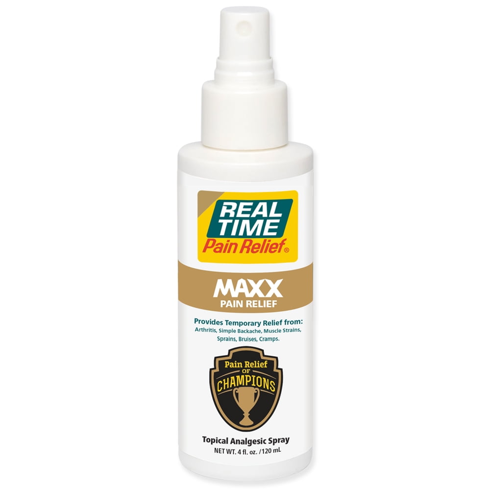 Real Time Pain Relief Maxx 4oz Spray