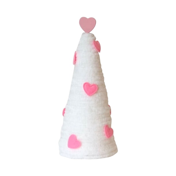 Decoraciones de Mesa para la Fiesta, 12cm Árbol Del Día Romántico para el Estante de Mesa, Decoración de la Escena de la Propuesta de la Fiesta, Ornamento de Bandeja de las Decoraciones de la Fiesta,
