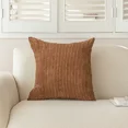 thumbnail image 3 of Venta al por mayor de fundas de almohada de felpa, fundas de almohada de rayas rectas, fundas de almohada nórdicas Sandstorm para sala de estar y oficina, 3 of 5