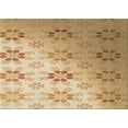 thumbnail image 1 of Ahgly Company Machine Washable Indoor Rectangle Transitional Yellow Area Rugs, 2' x 5', 1 of 7