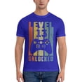 thumbnail image 3 of Level 13 Unlocked Men'S Basic Short Sleeve T-Shirt Blue 3x-Large, 3 of 5