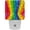 Multi-colored, variant on PhooArto Rainbow Background Music Notes Plug in LED Night Light Auto Sensor Dusk to Dawn Decorative Night for Bedroom, Bathroom, Kitchen, Hallway, Stairs, Baby's Room, Energy Saving