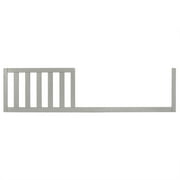 Dream On Me 4 In 1 Convertible Crib Toddler Rail, Easily Converts to Toddler Bed in Pebble Grey