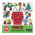 thumbnail image 1 of Roseart - Multipack en forma de mini - Peanuts Holiday Friends - Rompecabezas de 500 piezas para adultos, 1 of 1