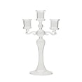 thumbnail image 1 of Taper Candle Holder Candelabrum Decors Glass Candlestick Dinner Candle Stand for Clear, 1 of 9