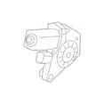 thumbnail image 4 of New Genuine Infiniti Motor Assy - Regulator, Rh 80730JL00A OEM, 4 of 10