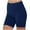Navy, variant on cocolona Womens Biker Shorts with Pockets Stretchy Yoga Leggings Gym Running Workout Yoga Shorts Purple S-2XL
