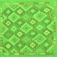 thumbnail image 1 of Ahgly Company Indoor Square Southwestern Green Country Area Rugs, 5' Square, 1 of 1