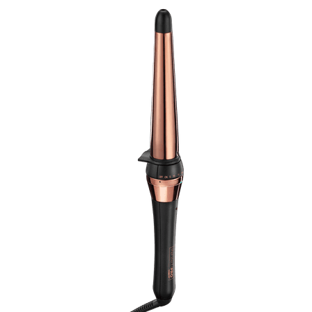 Infinitipro by Conair Rose Gold Titanium 1.25-inch to 0.75-inch Curling Wand CD253N