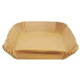 thumbnail image 1 of Toystoory 100 Uds bandejas de cocina revestimientos de papel cuadrados antiadherentes accesorios de cocina hogar restaurante Bar barbacoa Picnic hornear Herramientas y accesorios para hornear Marrón Toystoory HA067782-01, 1 of 6