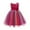 Meichang-Hot Pink, variant on Meichang Flower Girl Dresses for Wedding Glitter Sequin Sleeveless Zip Up Back Bow Dress formal Evening Party Tulle Dress Toddler Girl Prom Princess Dresses