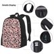thumbnail image 3 of Disketp Cow Animal Skin Mochila Estampada de Gran Capacidad con Lonchera y Estuche, Set de 3 Piezas para Estudiantes, 3 of 7