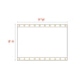 thumbnail image 2 of Covers & All Mesh Curtain in Multiple Sizes 6 Oz Mesh Tarpaulin - 100% Weather Resistant with Grommets on Top & Bottom - Perfect for Fencing, Swimming Pool, Shade (8' x 9'), 2 of 7