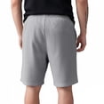 thumbnail image 3 of Corduroy Shorts for Men Drawstring Elastic Waist Embroidered Logo Beach Shorts with Pockets Vacation Outfits, 3 of 3