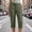 Army Green, variant on Vivianyn HD Women's Rolled Cuff Capri Pants, Button Fly Casual Cargo Trousers with Pockets,Army Green,Size S-XXL