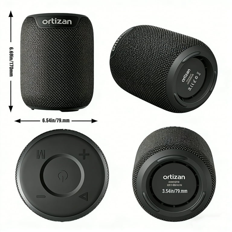 Draagbare Bluetooth-luidspreker draadloos, 20W piek HD-geluid, kleine waterdichte luidspreker met beat-gesynchroniseerd licht, AUX & TF-kaart-ingang, Bluetooth 5.3, TWS-paring voor reizen, kamperen Draagbare Bluetooth-luidspreker draadloos, 20W piek HD-geluid, kleine waterdichte luidspreker met beat-gesynchroniseerd licht, AUX & TF-kaart-ingang, Bluetooth 5.3, TWS-paring voor reizen, kamperen