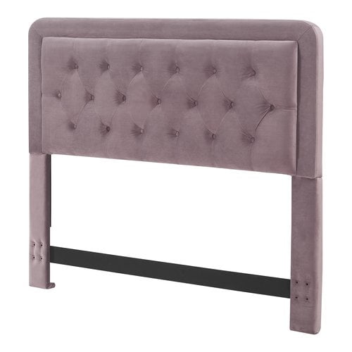 Elle Decor Amery Upholstered Panel Headboard