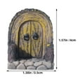 thumbnail image 2 of TAILTOSS Fish Tank Accessories Mini Resin Door Ornament Rustic Shape Aquarium Decor 2Pcs, 2 of 7