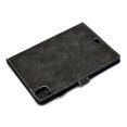 thumbnail image 4 of Luxurious Premium PU Leather for iPad Pro 11 Inch 5th Generation 2024 Case with Pencil Holder [PU Leather Durable] Auto Sleep & Wake Flip Magnetic Kickstand Drop Shockproof Cover - Gray, 4 of 10