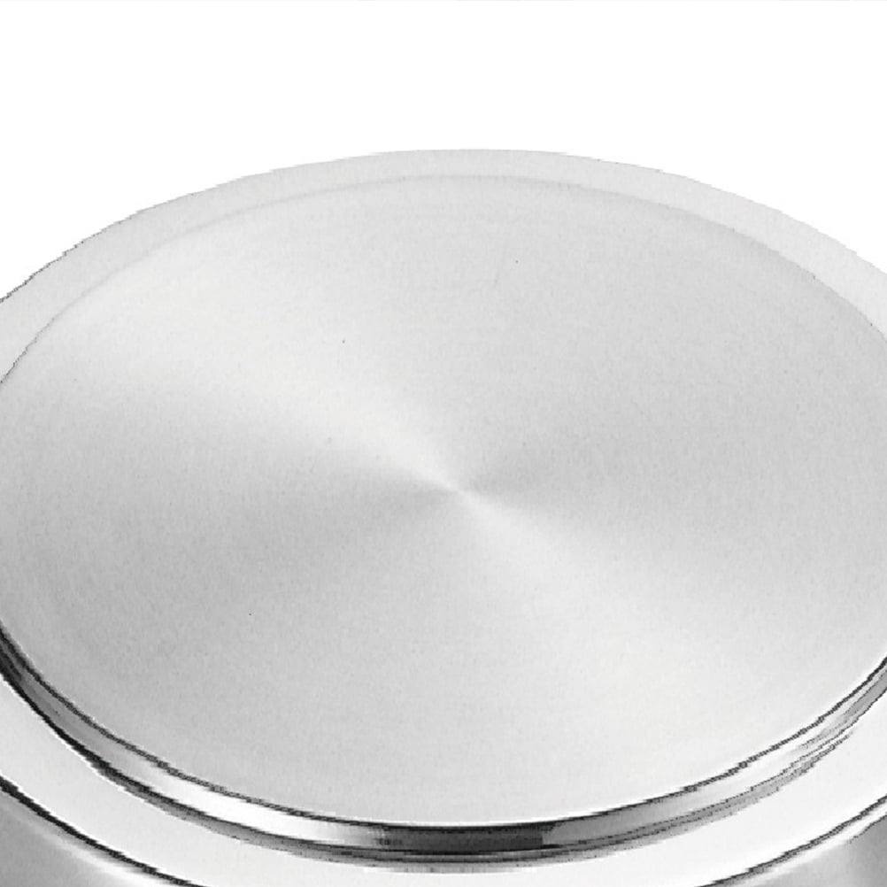 CATIEBYE 4PCS Stainless Steel Cooker Cover for Gas Hob Protect Burner Easy Clean