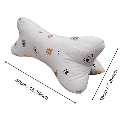 Dog Bone Pillows Specialty Pillows For Neck Sleep Support Bone Neck Travel Pillows With Pillow Core Cervical Neck Pillow Perfect Travel Companion Nnovative Dog Bone Shape Design Gr