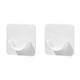 thumbnail image 1 of Nail-Free Pole Bracket Shower Retainers Mounts Racks Home White, 1 of 5