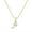 Gold Letter A, variant on PAURO Initial Letter Necklaces for Women Gold Plated Stainless Steel Cubic Zirconia Small Personalized Statement Delicate Alphabet Charm Elegant Name Dainty Pendant Jewelry Gold Letter W