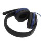 thumbnail image 2 of 3.5mm Wired Gaming Headphones for Gaming, Headset with Microphone for PS4, Laptop, Mobile Phone, Black+Blue, 2 of 5