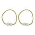 thumbnail image 1 of Amdohai 1Pair Curtain Magnetic Tiebacks Magnet Pearls Ball Strap Holdbacks, 1 of 6