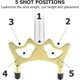 thumbnail image 4 of Palo de puente para piscina, accesorios para mesa de billar, taco de billar retráctil, soporte de araña, cubierta de escritorio, 2 uds., 4 of 5