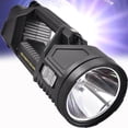 thumbnail image 1 of Xihbxyly Linterna de Doble Cabezal Superbrillante, Led P70 de Alta Luminosidad, Batería Externa de 6000 Mah, Iluminación de Largo Alcance, Impermeable, para Uso En Exteriores, Camping, Emergencias, T, 1 of 1