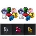 thumbnail image 2 of Shisuyan Gemstone Treasure Gems Acrylic Assorted Color 200Pack 0.8x0.8x0.4in, 2 of 8