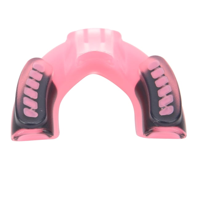Protector bucal deportivo para niños, protección dental para baloncesto, boxeo, taekwondo (talla pequeña), color rosa