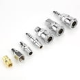 thumbnail image 3 of Pneumatic Tool, 1/4 Bsp Air Fitting, Japanese Quick Coupling, 18 Internal And External Thread Air Hose Connectors Compressor Adapter, Escon, 3 of 8