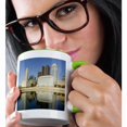 thumbnail image 2 of 3drose, Ohio, Columbus City Skyline Along Sciotto River - Us38 Wbi0196 - Walter Bibikow, 15oz Two-tone Green Mug, 2 of 6
