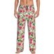 thumbnail image 1 of Balery Rose Flowers Pantalones de pijama para hombre, pijama ultraligero, pantalón de descanso-Small, 1 of 6