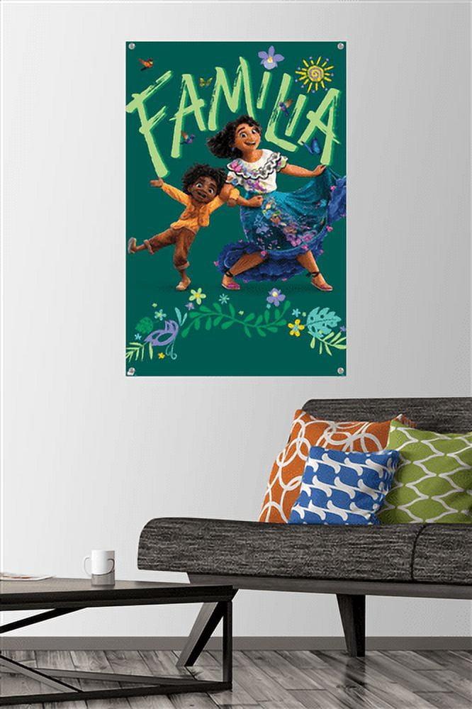 Disney Encanto - Duo Wall Poster with Pushpins, 22.375" x 34"