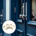 thumbnail image 3 of 4pcs Deadbolt Strike Plates Security Strike Plate Deadbolt Cover Plate Hole Strike Plates, 3 of 9