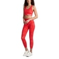 thumbnail image 3 of Reebok Women's Printed Prime Highrise 7/8 Legging with 25" Inseam and Side Zipper Pocket, 3 of 5