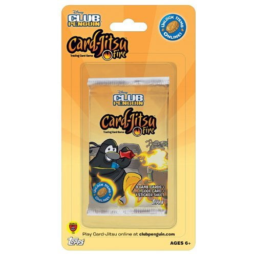 Club Penguin Card-Jitsu Fire Series 3 Booster Pack - Walmart.com