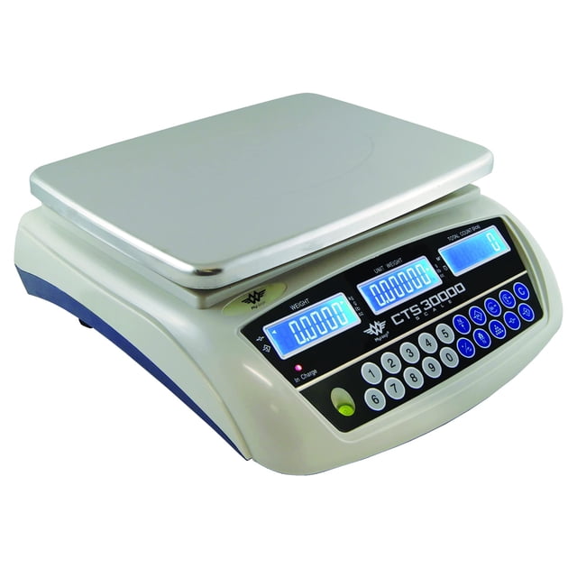 Báscula contadora My Weigh SCMCTS30000 de 30 kg x 0,5 g con batería
