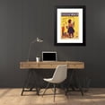 thumbnail image 4 of Firmin Bouisset 18x24 Black Modern Framed Museum Art Print Titled - Menier Chocolate (1896), 4 of 5