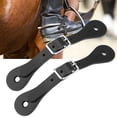 thumbnail image 4 of Sangles d'Épices en Cuir 1 Paire Accessoires de Chevalerie Faits à la Main Sangles Équestres, 4 of 8