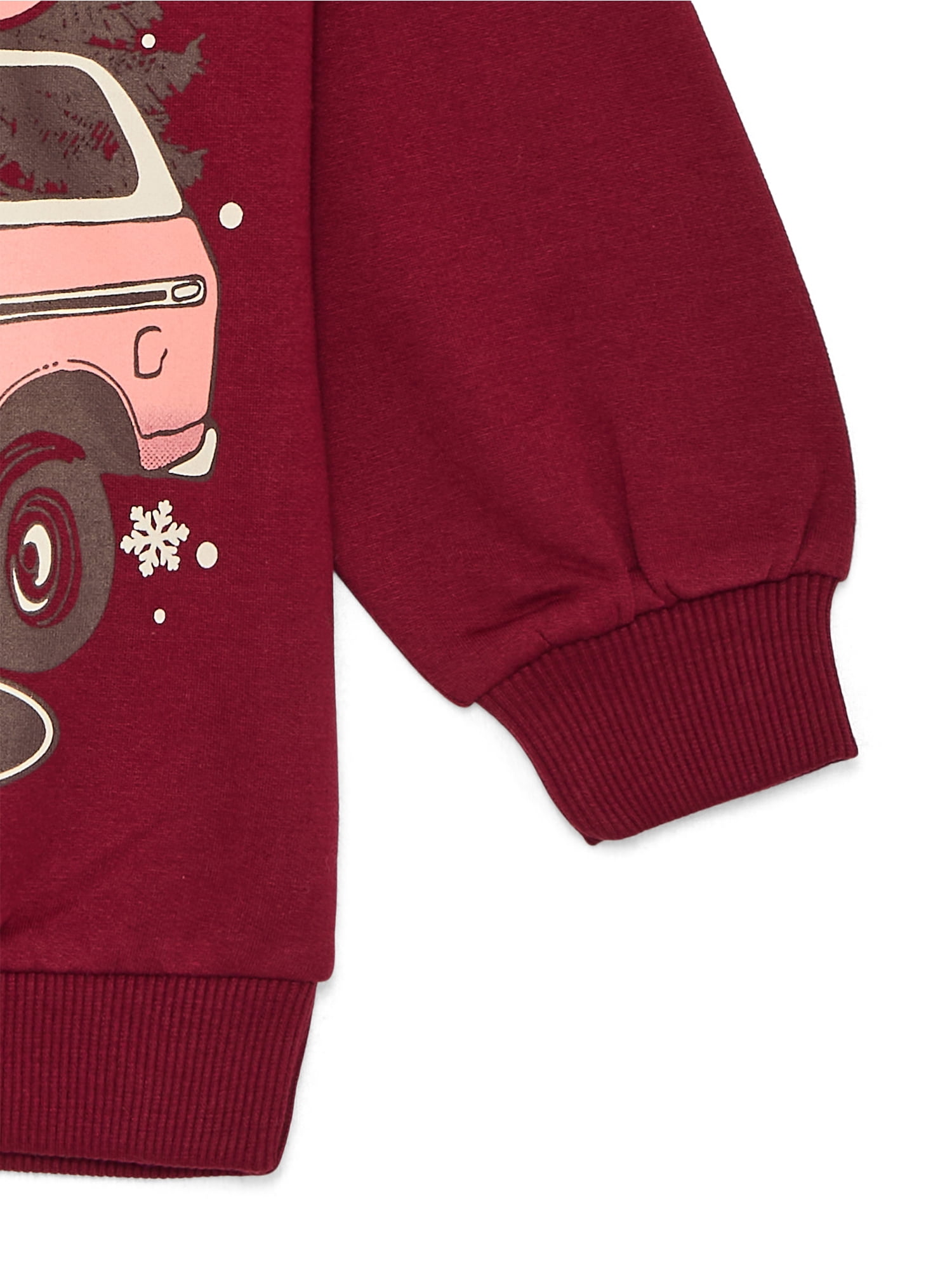 Ford Bronco Toddler Girls Graphic Crewneck Sweatshirt with Long Sleeves, Sizes 12M-5T
