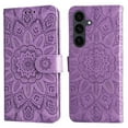 thumbnail image 2 of Funda tipo cartera GANGXUN para Samsung Galaxy S25 FE , diseño girasol, cuero PU, soporte, cierre magnético, tarjetero, 2 of 5