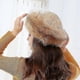 thumbnail image 2 of Mongolian Men Women Winter Faux Fur Suede Fluffy Beanie Warm Thick Hat Snow Cap Niuniu, 2 of 4